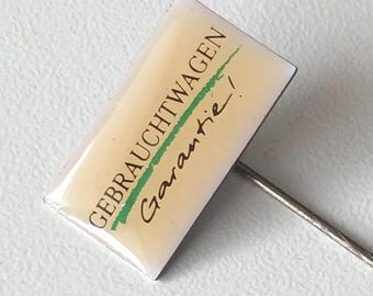 90s Trust: Mercedes-Benz “Used Car Warranty” Lapel Pin (IAA 1995)