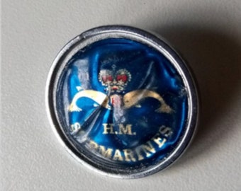 H.M. SUBMARINES British Navy Brooch