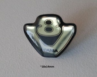 Rare SCANIA V8 Pin: Epoxy Logo from IAA – A Must-Have for Truck Enthusiasts!