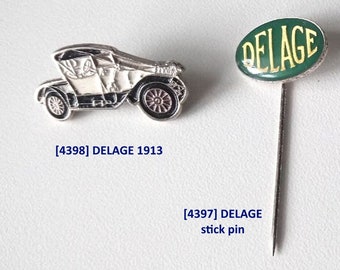 Discover the history behind DELAGE retro pins and lapel pins