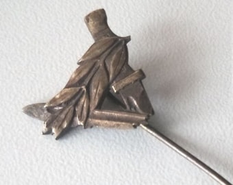 Peace and Reconciliation: Roman Sword and Laurel Wreath Pin
