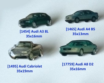 Attention Audi lovers: select your A3, A4, A6, A8, Avant or Cabrio pin!