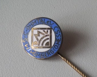 Enamelled pin - DMV logo MSC Ohmtal