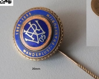 Wanderlust Frankfurt: Enamel Anniversary Lapel Pin!