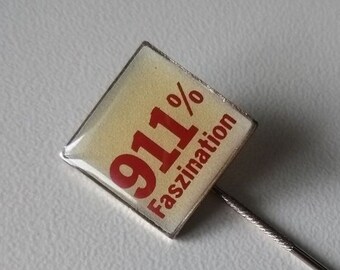 PORSCHE 911% Fascination Pin - A Must-Have for Every 911 Enthusiast!
