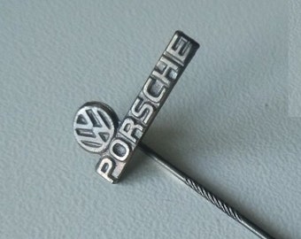 Original VW Porsche Logo pin from the 1970s – A Piece of Automotive History