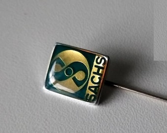 SACHS Logo Lapel Pin: Original Chic from the 80s