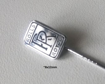 Rolls-Royce Logo Pin - 60s Elegance!