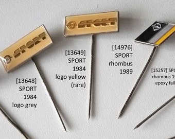 OPEL SPORT Pins – Discover Historic Collectibles!