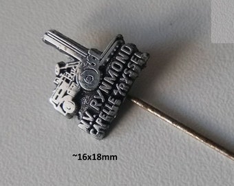 Industrial Icon: Original N.V. RYNMOND Forklift Pin from the 60s