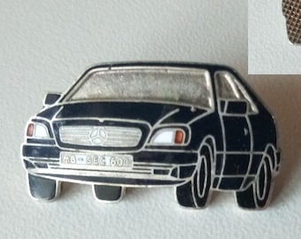 Mercedes-Benz 600 SEC Pin - 80s Elegance
