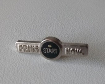 TOYOTA PRIUS "Start Now" Promo Pin - The Start of a New Era!