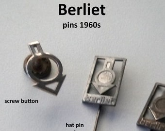 BERLIET Truck Badges - Classic Style!