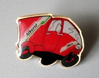 Iconic Ape Vespacar Pin 1990s