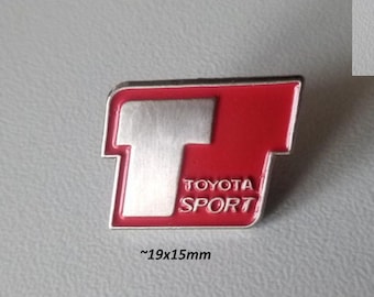 TOYOTA SPORT Logo Pin - Sporty Elegance of the 90s!