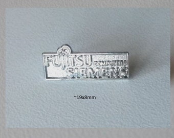 Pure Nostalgia: Original Fujitsu Siemens Computer Logo Pin from the 90s