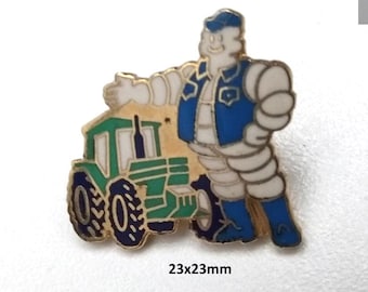 Michelin Man Tractor Pin - A 90s Collectible!