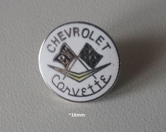 Chevrolet Corvette Pin – Iconic 90s Enamel