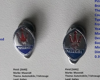 2 MASERATI cufflinks with gift box - An elegant accessory for every occasion