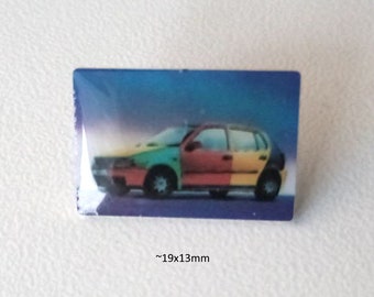 Colorful VW Polo Harlequin Pin – Unique and Iconic