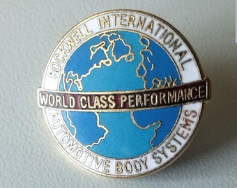 ROCKWELL International Pin - World Class Performance to Pin On!