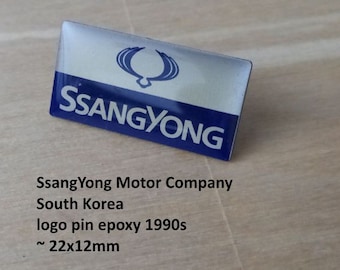 The SsangYong pin is a must for every car fan!