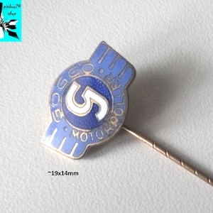 GOGGO Scooter Pin - Enameled 50s Logo