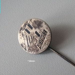 Heinkel Motorcycles Pin - Embossed 60s Logo