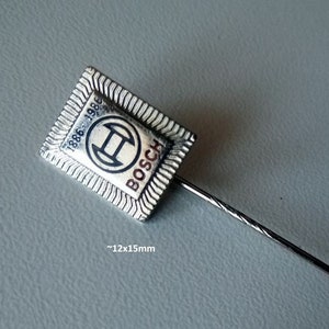 Bosch 1886-1986 and logo - history of technology to pin on