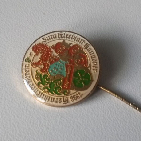 Pin: Heraldic Club Kleeblatt