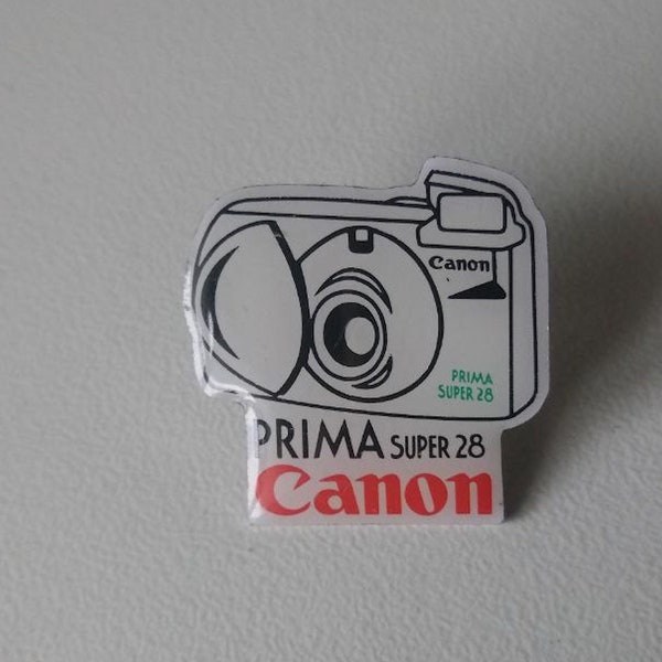 Canon Kamera Pin: Prima Super 28 aus den 90ern