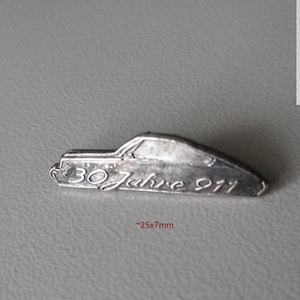 PORSCHE 911 Anniversary Pin – 30 Years of Elegance!