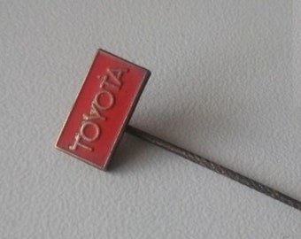 Toyota Logo Lapel Pin - A Classic of the 70s!
