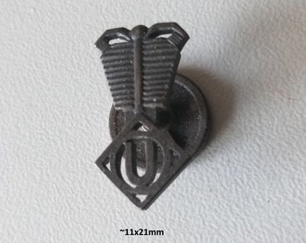 Unique two-stroke cylinder screw button