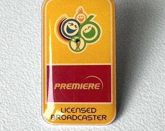Premiere World Cup 2006 broadcaster pin – official licensed badge with event logo