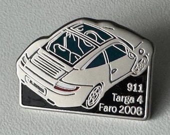 Porsche 911 Targa 4 Fargo 2006 Pin – Limited Enamel Collector Edition