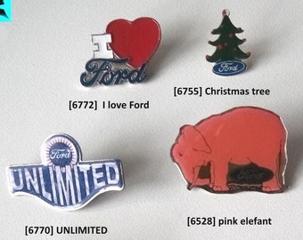 Ford Motor Logo, Types, and Promotional Pins # 1