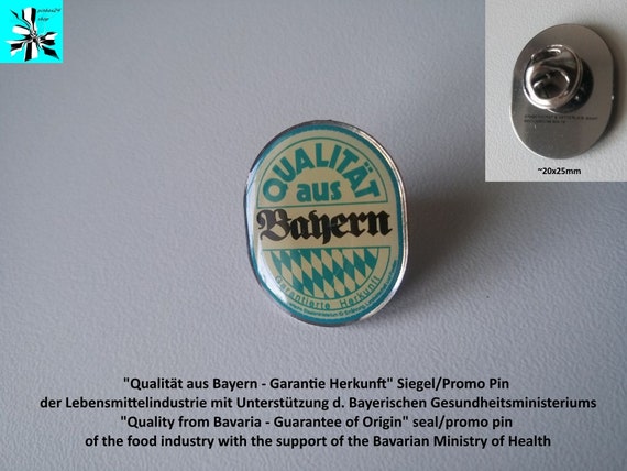 Quality from Bavaria - Wear the guarantee on your chest!