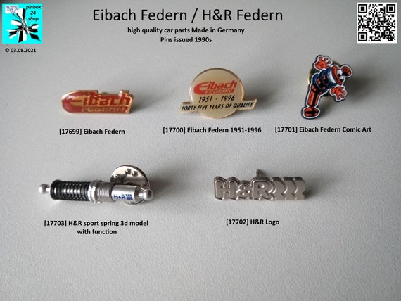 EIBACH springs / H&R sport springs pins 1990s