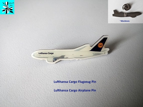 Lufthansa Cargo Airplane Pin - For real aviation fans