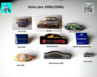 Volvo Promo Pins - Original Collectibles from the 90s and 2000s