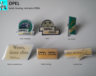 Drive in style with our OPEL Promo Pins!