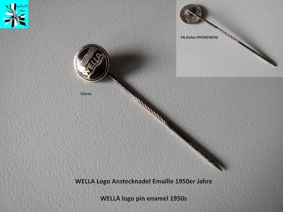 WELLA Logo Pin - A testament to hairdressing history