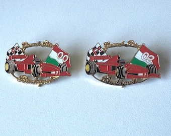 F1 Budapest pin – soft enamel Hungary‑flag collectible (2000–2002)