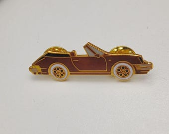 Rare Porsche 911 Carrera G Cabrio Pin | Enamel Collector's Item