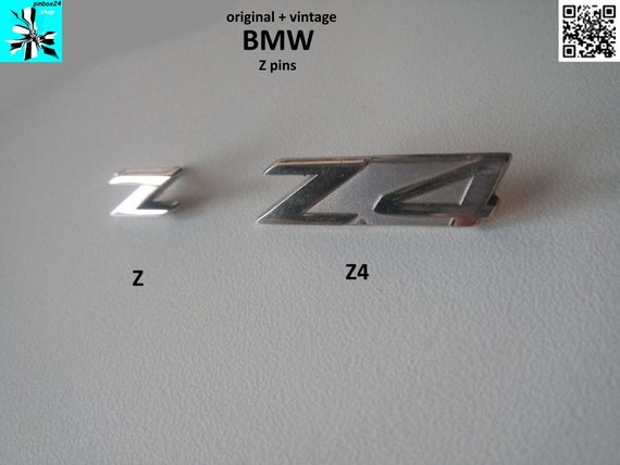 Select BMW Z / Z4 logo lettering pins