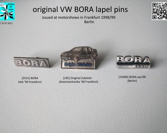 VW BORA pins: The car for all occasions