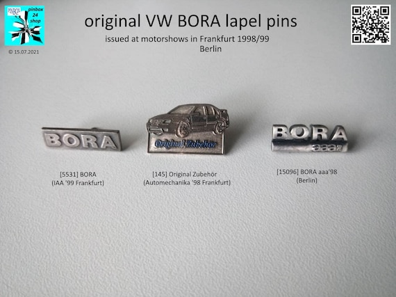 VW BORA pins: The car for all occasions