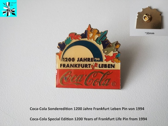 Coca-Cola Pin: Frankfurt Celebrates, You Collect!