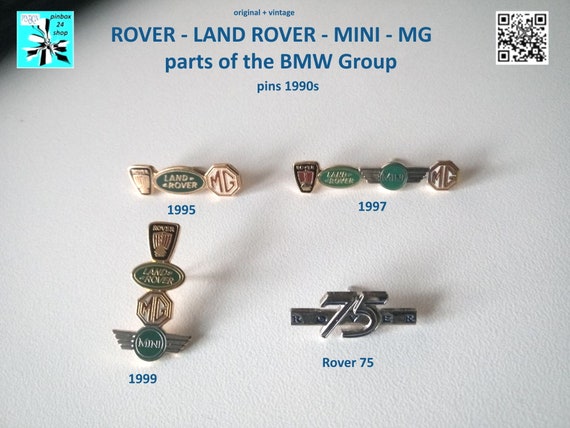 Discover the unique selection of ROVER Land Rover MG Mini Pins!